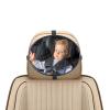 Acrylic Oval Backseat Baby Car Mirror with Clear Wide View - for Baby Safety - ABSAcrylic view 3