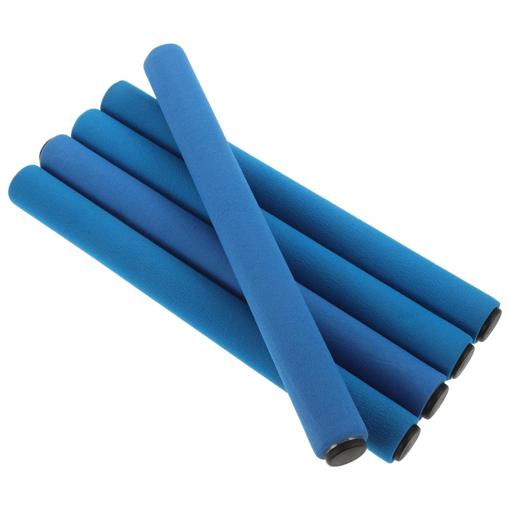 Anneome 5pcs Lightweight Sponge Relay Sticks for Track Races Running Relay Competitions and Outdoor Athletics