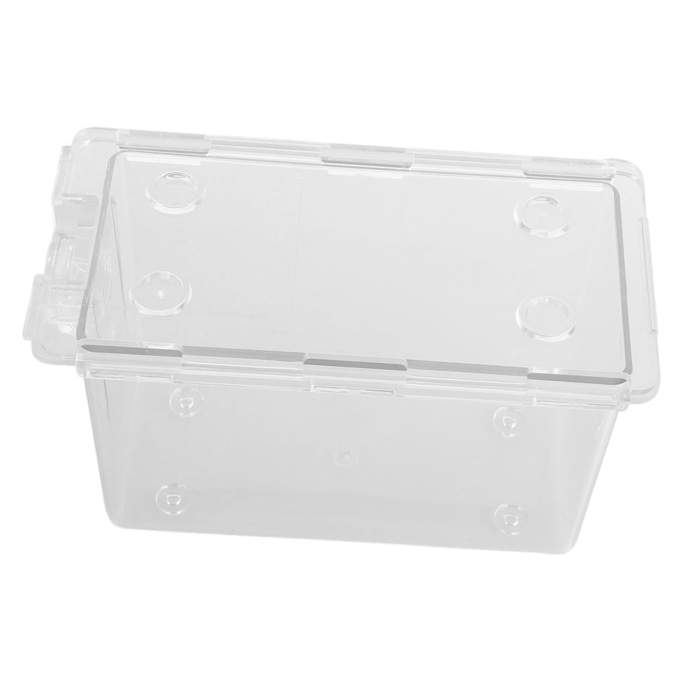 Abaodam Plastic Clear Card Holder Portable Card Organization Case More Ample Space Lightweight See-Through Design for Collectors
