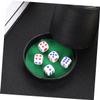 Abaodam 5pcs Dice Cup Bottom Holder Insulated Easy Install Dice Shaker Base Plate for Party Games Ktv Bars Versatile Cup Bottom Stand for Enhanced Stability view 4