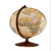 Replogle Globes Franklin World Globe, Antique Ocean, 12-Inch Diameter, Raised Relief (3-Dimensional Relief of Major Mountain Ranges). This Easy to assemble globe features over 4000 place names including political borders and provincial borders, shipp view 2