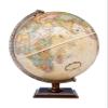 Easy to Assemble Replogle World Classic Globe, 12" Desktop World Globe For Home or Office Desk Decor, Raised Relief, Up-to-date Cartography, Made in the USA, Antique view 1