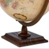 Easy to Assemble Replogle World Classic Globe, 12" Desktop World Globe For Home or Office Desk Decor, Raised Relief, Up-to-date Cartography, Made in the USA, Antique view 3