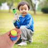 VICASKY 4 Bags Mini Foam Discs Launcher Foam Chips Launcher Toy Disc Shooting Toy Replacement Replacement s view 3