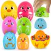 ArtCreativity Stacking Egg Cup Bath Toy - Set of 11 - Baby Easter Nesting Bath Toys for Toddlers in Colorful Bunny & Chick Designs - Easter Egg Toys, Gifts, and Basket Stuffers for Kids view 1