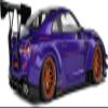 Mint Models 2022 Gt-R (R35) W/Liberty Walk Body Kit 2.0 Purple in 1:18 Scale S1805812 view 2