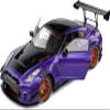 Mint Models 2022 Gt-R (R35) W/Liberty Walk Body Kit 2.0 Purple in 1:18 Scale S1805812 view 3