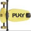 PUKY Push scooter for children aged 2 years and up, height-adjustable handlebar, foldable and compact, extra wide tyres for extra safety, light up wheels, ideal for adventurers and view 4