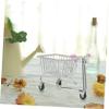 Parliky Metal Beauty Egg Holder Mini Shopping Cart Makeup Sponge Organizer Case view 4