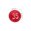 NAMOARLY Lottery Balls Bright Plastic Raffle Drawing Balls for Entertainment Party Game view 3