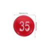 MERRYHAPY 1pack Numbered Raffle Balls for Party Games Bright Colors for Drawings Lightweight and Plastic for Events and Celebrations Bingo and Lottery Accessories view 3