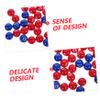 SHOWERORO Plastic Raffle Balls 1 Pack Number Balls Game for Party Activity Easy to Find Printing view 4