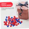 CIMAXIC 1pack Plastic Numbered Balls Raffle Drawing Balls for Party Games Small Lottery Easy to Identify Numbers view 3