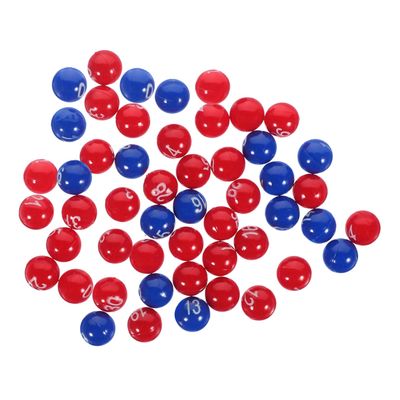 BRIGHTFUFU Printed Pong Balls Raffle Balls Numbered Lottery Game Versatile Party for Meetings and Events