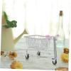 WHAMVOX Makeup Cart Mini Holder Case Make up Sponge Holder Mini Shopping Trolley Sponge Drying Rack view 3