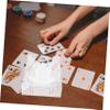 Gogogmee Rotary Poker Cards Holder Large Capacity Card Holder Tray Home Office Deck Storage view 2