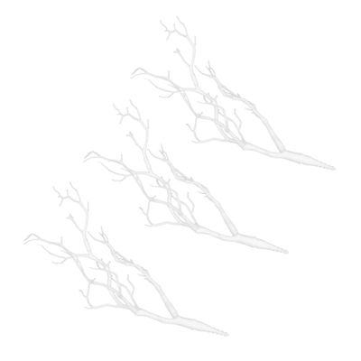 Beatifufu 3pcs Artificial Coral Branch Antler Headdress for Halloween Decoration Creative Hairband Accessories for Parties and Festivities Fun Crafting Simulation Plants