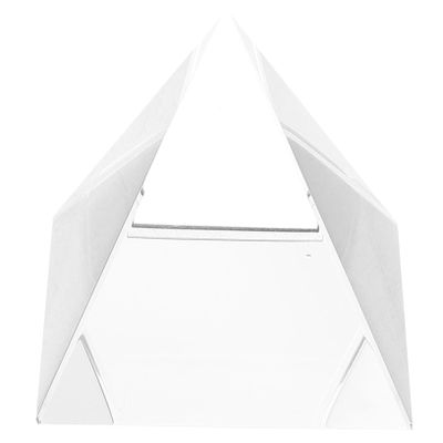 Mobestech Prism Suncatcher Light Prism for Window Photography Optical Experiment Glass Pyramid
