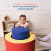 ECR4Kids SoftZone Tumble, Roll & Crawl, Beginner Playset, Assorted, 2-Piece view 4