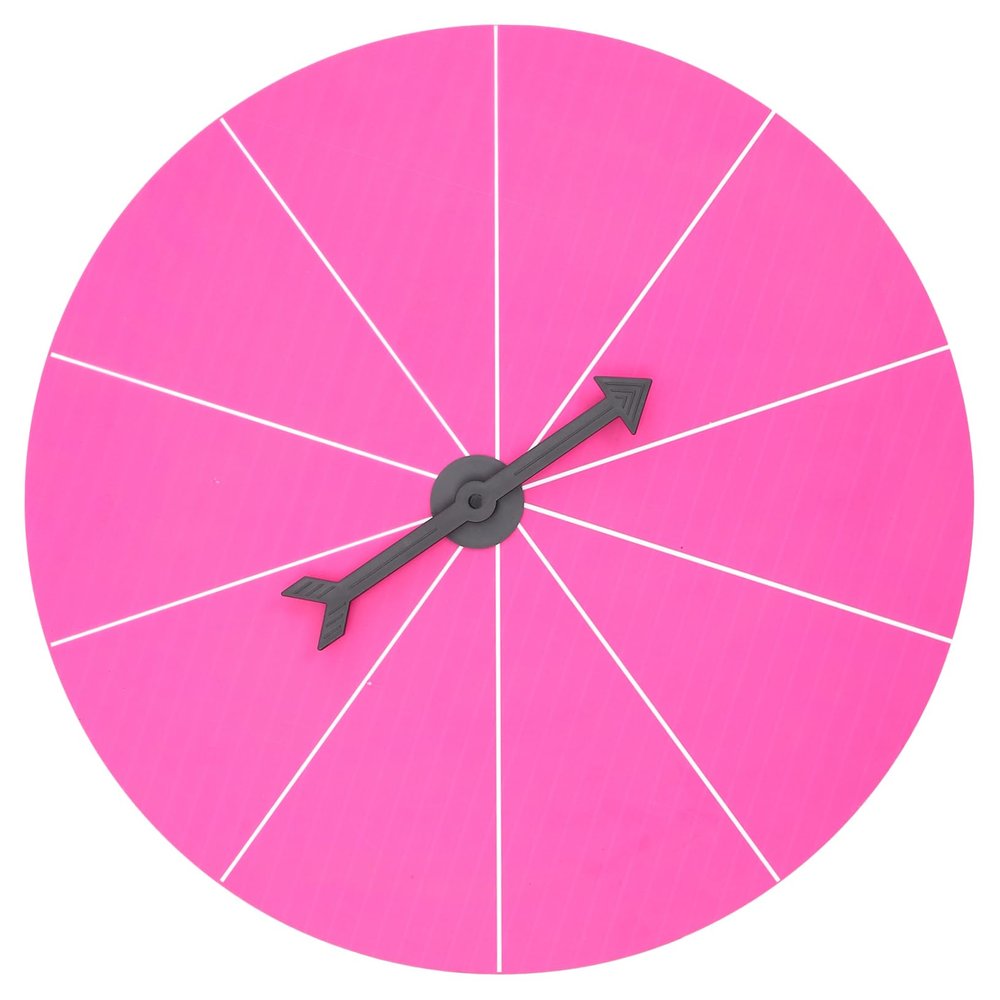 BRIGHTFUFU 1pc Lottery Wheel Game Spinner Carnival Prize Turntable for Birthday Party Supplies