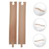 VICASKY 2pcs Wooden Train Track Expansion Safe Practical Railway Accessories for Boy Girl Easy to Assemble Playtime Fun Quality Materials Fine Craftsmanship view 3