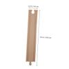 VICASKY 2pcs Wooden Train Track Expansion Safe Practical Railway Accessories for Boy Girl Easy to Assemble Playtime Fun Quality Materials Fine Craftsmanship view 4
