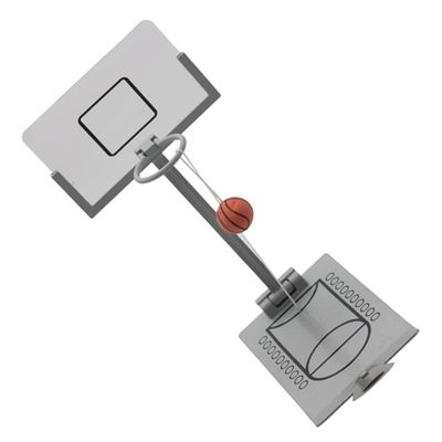 Abaodam Mini Basketball Desktop Decompression Toy Sports Game for Stress Relief for All Ages Fun Indoor Activity for Office and Home Use