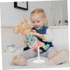 Alasum Sturdy PVC Doll Stand Portable Toy Doll Support Storage Organizer for White view 2