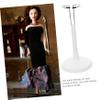 Alasum Sturdy PVC Doll Stand Portable Toy Doll Support Storage Organizer for White view 3