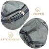 Wakauto Windproof and Spittle Stroller and Dust Cover for Outdoor Use Grey Without Stroller Convenient Fits view 4