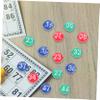 FAVOMOTO 49pcs Raffle Balls Bingo Game Balls for Parties Read Numbers Compact Portable Design for Fun Activities view 4
