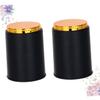 Alasum 2pcs Pu and Plastic Material Dice Cup Dice Box Ktv Game Tool Funny and Easy to Use view 4