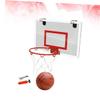 Alasum 1pc Mini Door Hanging Basketball Board Transparent Space-Saving Indoor Hoop for Home Assembly Backboard Fun for All Ages view 3