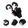 Abaodam 2pcs Stroller Hook Multipurpose Bag Hanger for Shopping Strong Load-Bearing Stroller Accessory Easy to Install Use for Diaper Bags Lightweight view 3