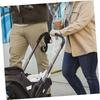 Abaodam 2pcs Stroller Hook Multipurpose Bag Hanger for Shopping Strong Load-Bearing Stroller Accessory Easy to Install Use for Diaper Bags Lightweight view 4