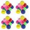 VICASKY 50pcs Lottery Game Balls Seamless Balls Numbered Bulk Bar Game Props Material for Events view 1