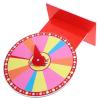 Hemoton Game Board Prize Wheel Rotating Lottery Wheel for Events Parties and Classroom Activities Construction for Fun Raffles and Games view 1