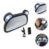 TOYANDONA Usb Observation Mirror with Led Light Car Interior Rearview for Backseat Durable Design for Easy Installation and Optimal Viewing view 3