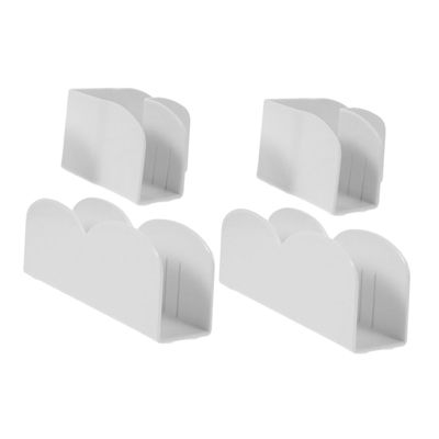 Abaodam 4pcs Plastic Playpen Part Stabilizing Supplies Non-Slip Playpen Fixator Accessories for Home Solid
