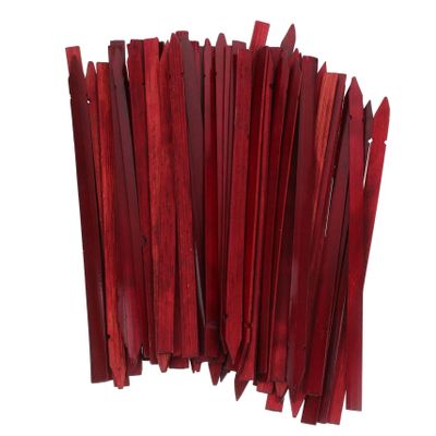 Abaodam 100pcs Divination Bamboo Stick for Spiritual Asian Decor Chinese Traditional Toy Blank Fortune Sticks for Buddhism Divination Prop
