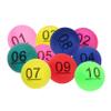 ibasenice 20pcs Raffle Balls Bulk Pong Balls Seamless Numbered Party Activity Props Material Non-Fading Print view 3