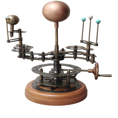 Vintage Brass Orrery, Fully Functional SUGRA ART Solar System Model - Antique Marine Collectible for Home and Office Dcor