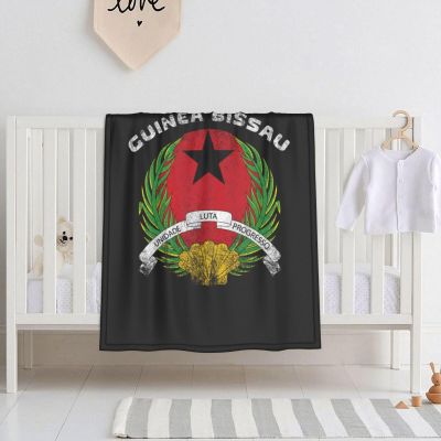 Guinea Bissau Coat of Arms Guinea-Bissau 30x40 Inch Soft Blanket Cozy Stylish Safe for Baby in Comfort