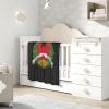 Guinea Bissau Coat of Arms Guinea-Bissau 30x40 Inch Soft Blanket Cozy Stylish Safe for Baby in Comfort view 2