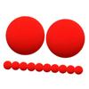 Abaodam 12pcs Red Soft Sponge for Tricks Red Cosplay Prop for Festivals Interactive Close-up Performance Portable and Compact Design view 1