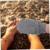 Abaodam 3pcs Sand Remover Mitts Stylish Sand Wipe Off Gloves for Beach Activities Effortlessly from Body for Vacations view 3