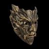 Amonkky Resin Wizard Gothic Dryad Mask Halloween Party Props Cosplay Mask Halloween Masquerade Costume Props. (Ancient Silver) view 2
