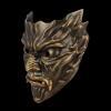 Amonkky Resin Wizard Gothic Dryad Mask Halloween Party Props Cosplay Mask Halloween Masquerade Costume Props. (Ancient Silver) view 3