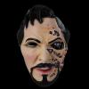 Amonkky Resin Character Mask Halloween Party Props Cosplay Mask Halloween Masquerade Costume Props. (B) view 1