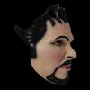 Amonkky Resin Character Mask Halloween Party Props Cosplay Mask Halloween Masquerade Costume Props. (B) view 2